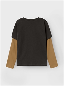 NAME IT Langærmet Bluse Varto Black